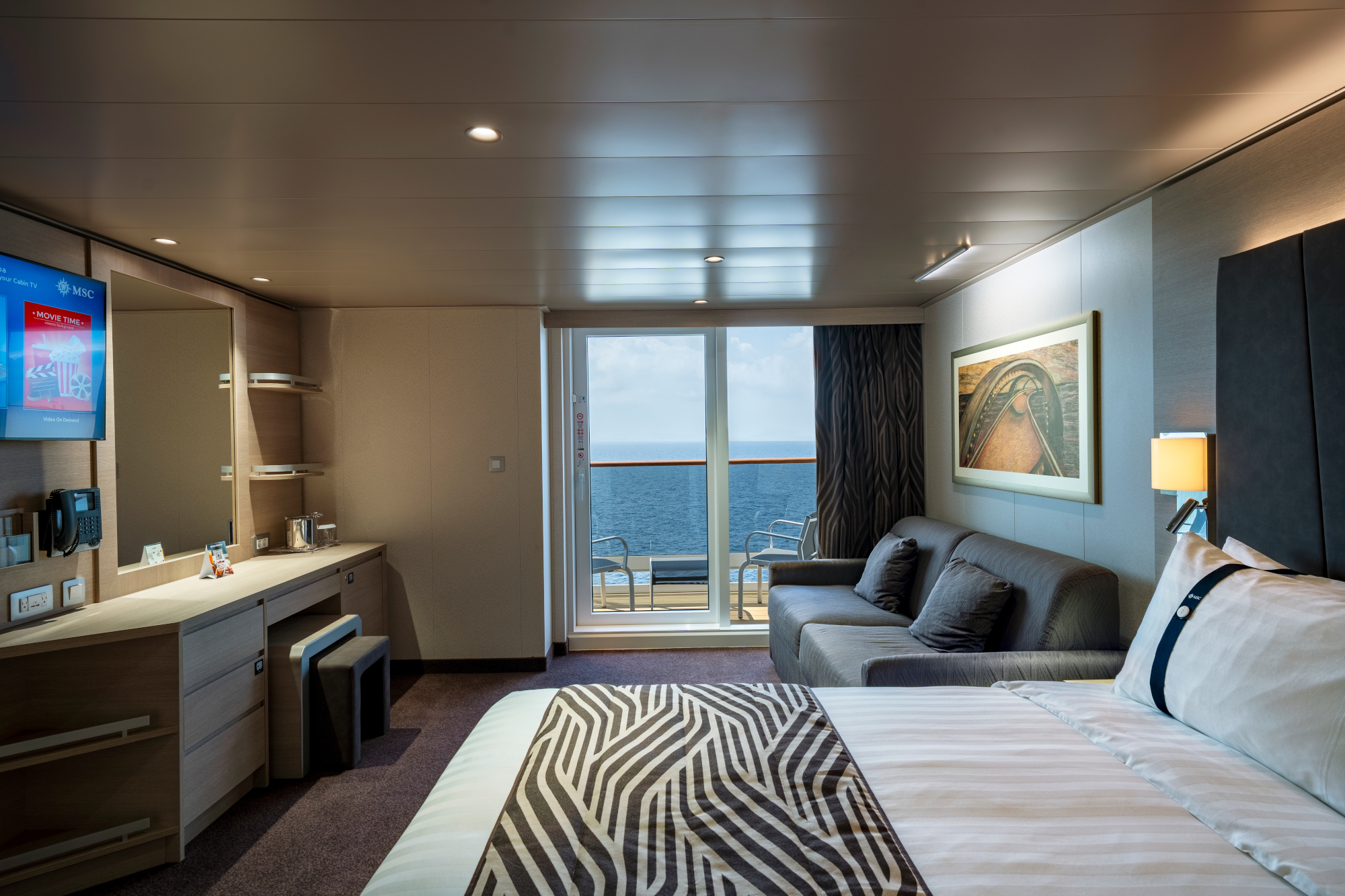 MyCruise MSC World-Europa Kahytter Suite SL11